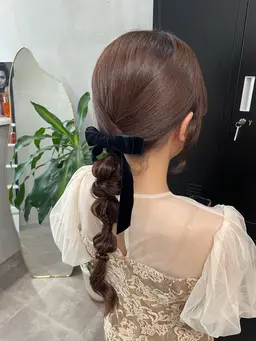 〖3/5限定〗🎀ヘアセット🎀(早朝･営業時間前料金込)