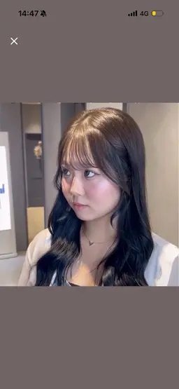 前髪カット✂️︎︎☁