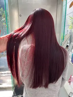 【強い癖もしっかり矯正/ミニモ学割】髪質改善ストレートパーマ＋トリートメント［髪質改善/縮毛矯正/韓国］