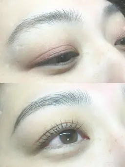 美眉🩷ハリウッドブロウリフト✨ アイブロウシャンプー、アルカリ除去、トリートメント、コーティング込！