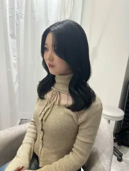 𓍯 minimo限定𓍯 顔まわりcut + コテ巻きお仕上げ (シャンプーブローなし)