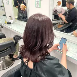 ✨ミニモ学割✨【💗当日限定💗】カット✂️➕透明感ワンカラー🫧💗➕オリジナルトリートメント➕コテ巻き💗✨