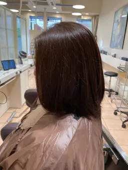 カット＋白髪染めカラー👒👗