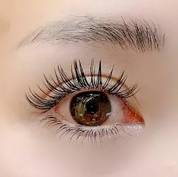 【上下セットメニュー】上フラットラッシュ100本+下セーブル40本まで（両目）