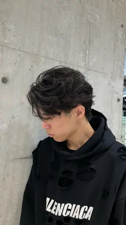 骨格矯正カット＋フェザーパーマ+2stepトリートメント