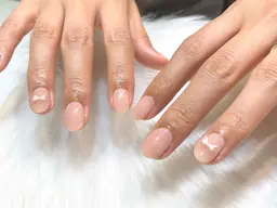 1/27-31限定‼️🩶オフあり🩶ジェルワンカラー＋お好きなパーツ2個プレゼント🎀