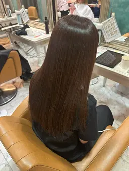 ☃️カット＋美髪縮毛矯正＋スチームで浸透させる内部補修トリートメント付き✨