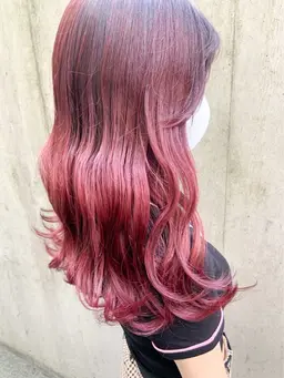 🌹メンテナンス🌹前髪or毛量調整カット💇‍♀️➕ダメージレス艶カラー✨（ロング料金無し！）