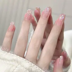 ❌(オフなし)〜「クリアワンカラー🤍➕✨ラメグラテーション」