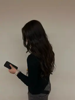 ブリーチなしワンカラーモデル🩷