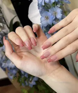 カラーグラデーションネイル