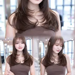 【🇰🇷韓国風レイヤースタイル🇰🇷】レイヤーカット➕ウル艶2ステップトリートメント🫧