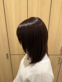 【カットカラー⭐️】【透明感◎】カット➕ワンカラー➕高保湿トリートメント