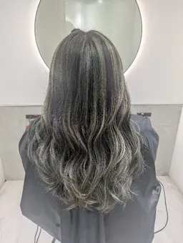 ⚡ハイライトカラー(ハイライトブリーチ+オンカラー)⚡+トリートメント メンズ可👦