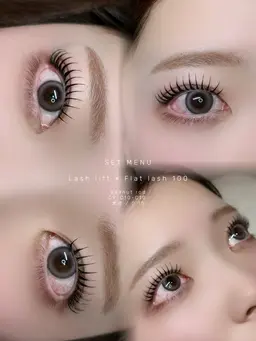 【minimo限定‼️"】パリエク✨パリジェンヌラッシュリフト× フラットラッシュ80〜100本