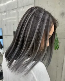 【先着10名様限定❗️】ベースは染めない地毛を活かしたハイライト