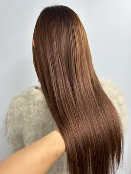 明日からのドライヤーが楽になる✨美髪縮毛矯正➕カット➕水素トリートメント