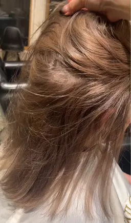 リタッチブリーチ＋オンカラー