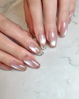 【オフなし】宝石フレンチ2本コース⋆⸜🧡⸝‍⋆長さだし2本込み