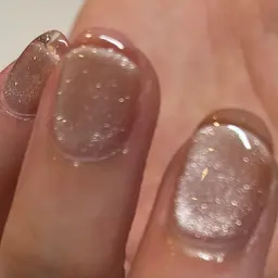 クリアフレンチネイル🫧