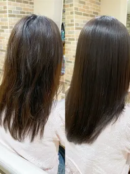 《新規》似合わせカット🤍地毛風コスメストレート🤍極上トリートメント🌿17500