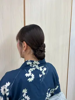 【夏祭りにピッタリ‼︎】浴衣着付け+ヘアセット🍉🏮🌟