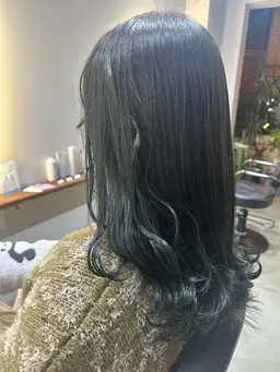 【ブリーチなしおしゃれ染めワンカラー】