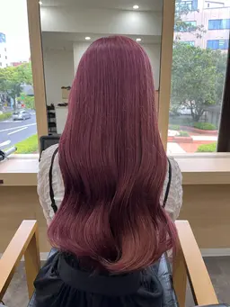 🫧カット+ダブルカラー+プチトリートメント