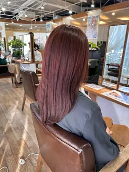 【暖色系カラー✨】似合わせカット+艶髪暖色系カラー+ケラスターゼトリートメント