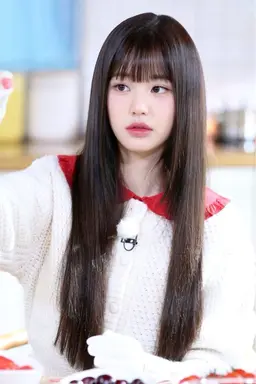 カット➕クロスストレート(前髪ストレート)