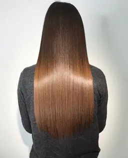 【平日限定】🤍🩵カット ➕ サラサラツヤ髪縮毛矯正🩵🤍