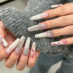 「ロングサイズ」チップスカルプ➕パーツつけて放題