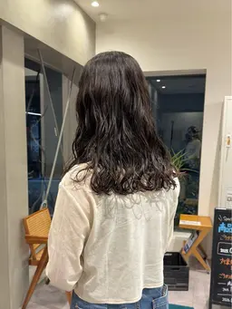 【毎週水曜日限定🥣】レディースカット＋パーマ＋トリートメント🌀🩷(ボブ、ショートスタイル限定)