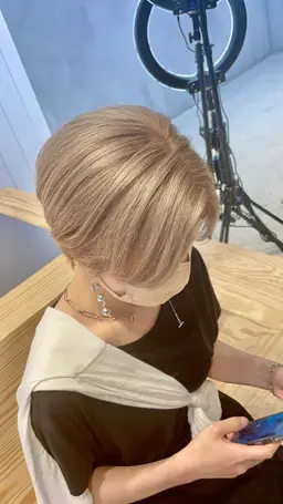 【リクエスト予約限定】 ✨カット＋ダブルカラー(インナーカラーもOK)＋アルカリ除去＆髪質改善トリートメント✨