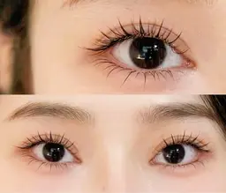 【練習モデルマツエク】LEDフラットラッシュ 120本¥3500