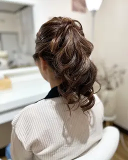 カジュアル​〜​お呼ばれまで♡ヘアセット