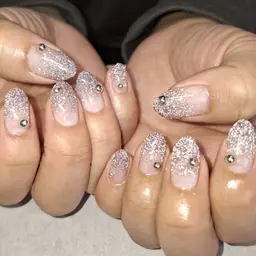 ハンドジェルネイル　BASIC(ワンカラー グラデーション フレンチ)