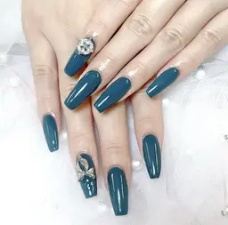 💖チップスカルプ長さだし➕デザイン2本