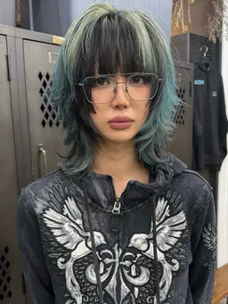 【超人気🌟12月の平日限定！】ケアダブルカラー+最新ケアトリートメント☆ウルフ、レイヤーカット