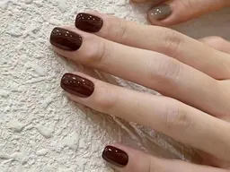 【オフ無し】ワンカラーorラメグラデション