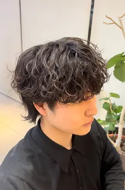 【U24学割】　メンズカット+パーマ