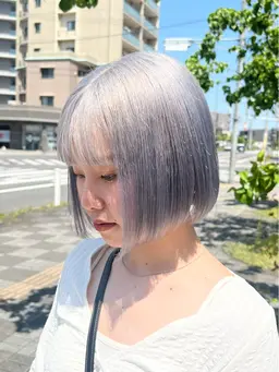 成人式前に✨【橋本minimo限定】カット+ダブルカラー(巻仕上げ付き)¥21780→¥17424