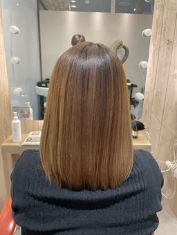 【艶髪No.1カラー✨】髪質改善カラー+トリートメント