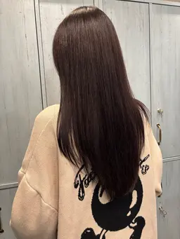 【✨️透明感up✨️】アディクシーカラー＋𝐀𝐮𝐣𝐮𝐚リペアトリートメント🎧⛓️🩶