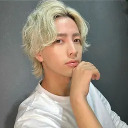 【9/27,28限定👏】メンズカット＋ブリーチオンカラー　19130→16000