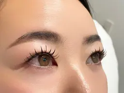 【下がりまつ毛の方限定】＆ヘルシー120本（エクステパーマ）