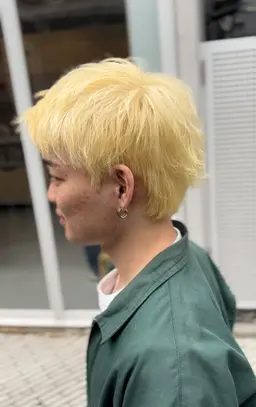 スパイーショート＋ブリーチ抜きっぱなし