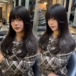 【平日限定❤️】似合わせカット➕透明感カラー🌟➕超音波アイロン付き保湿トリートメント/コテ巻き付き♡ボブ/レイヤー