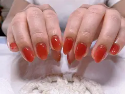 ワンカラージェルネイルコース🌻