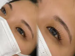 ❤️セットメニュー人気No.1❤️眉毛スタイリング＆パリジェンヌorまつ毛パーマ